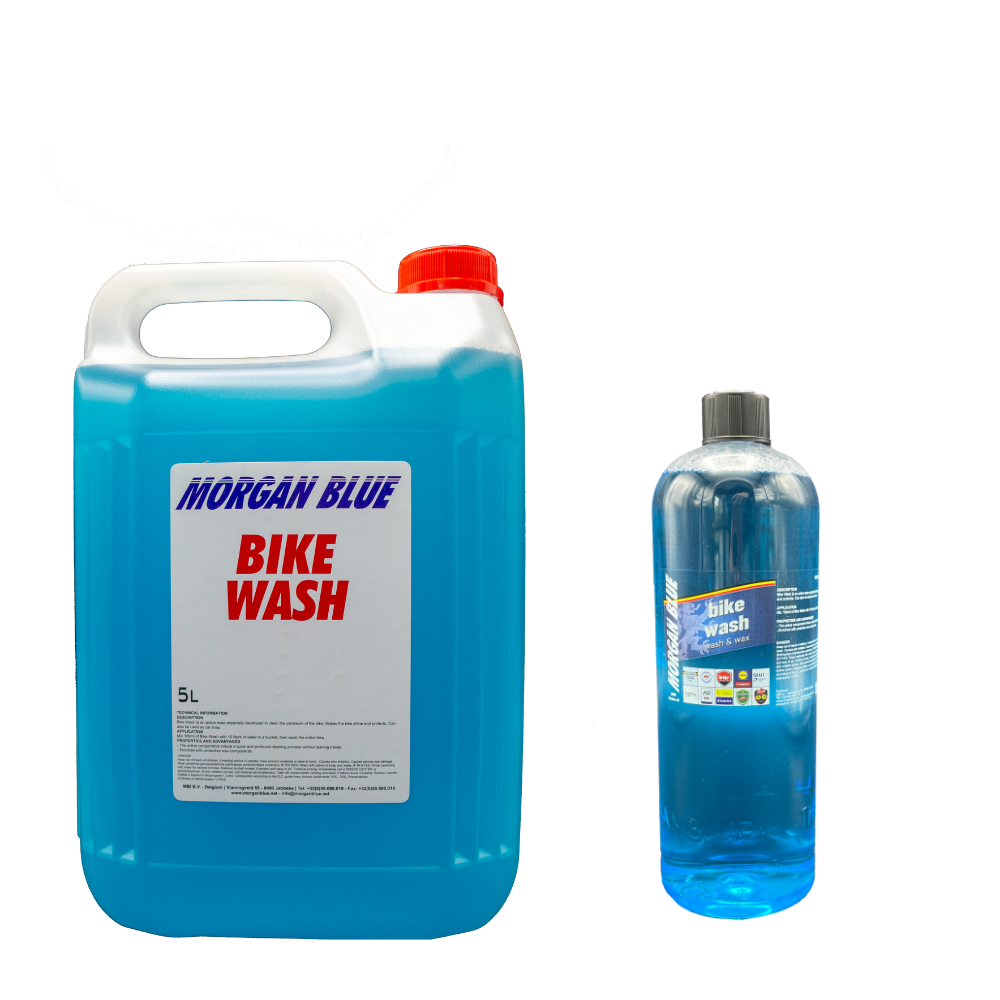 Morgan Blue Bike Wash